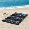 Anime Attack On Titan Mikasa Ackerman Beach Towel Soft Microfiber Quick Dry Absorbent Quick Towels For Yoga