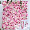 Handmade Artificial Flower Wall Panels Realistic Rose Wedding Background  Wedding Decoration