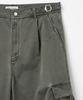 MILLO ARCHIVE Garment Washed Silhouette Pants [Khaki Grey]