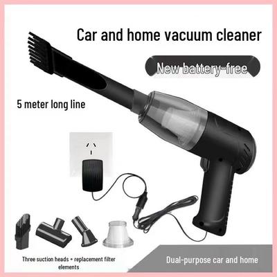 High-Power Dual-Use Handheld Vacuum Cleaner for Car & Home, Pet Hair Suction