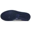 Jordan Air Jordan 1 Low top Vintage Basketball Shoes Men's Black White Blue 553558-414(Team32-SBO