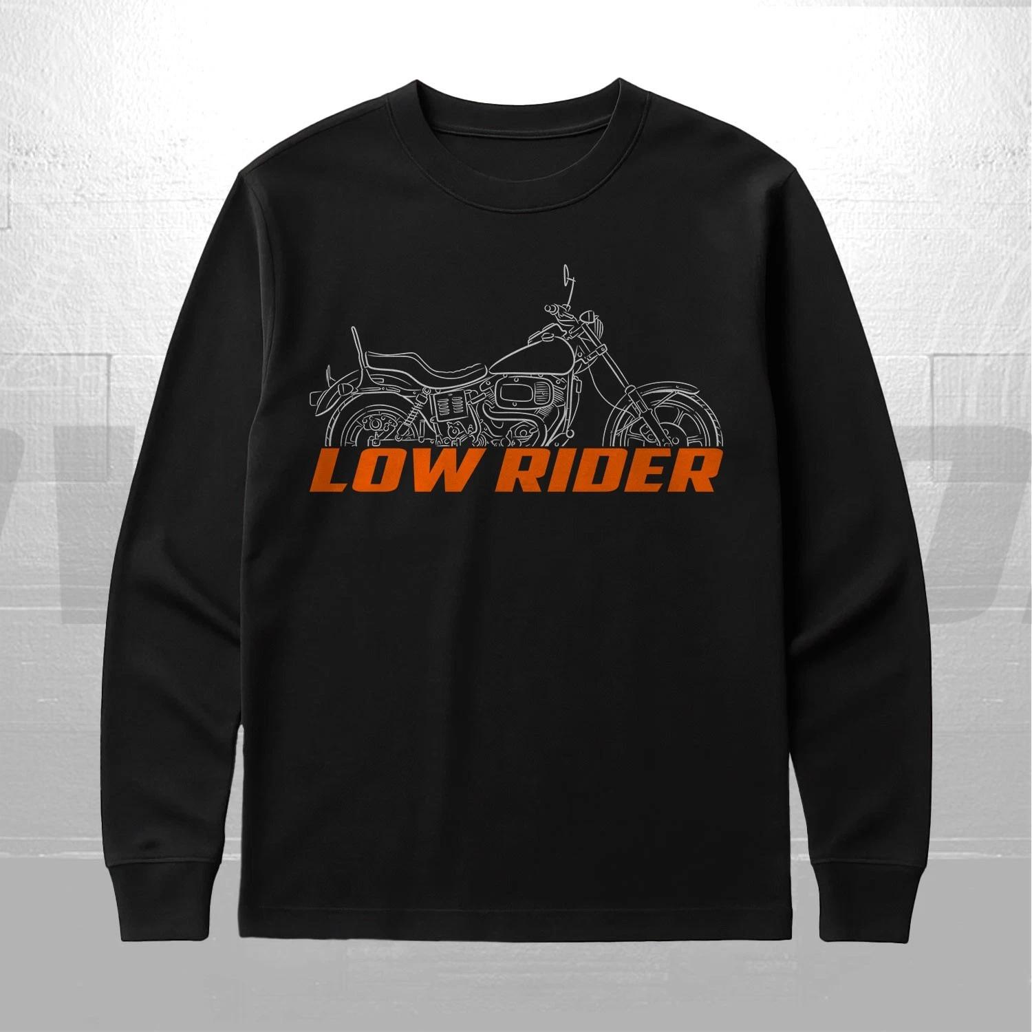 Harley-Davidson FXS Low Rider 1977-1982 - Long Sleeve T-shirt M