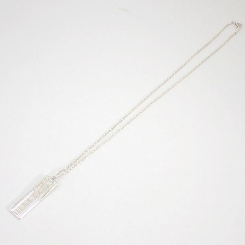 [Used] TIFFANY 925 Atlas Bar Pendant/Necklace/g517-32