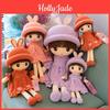 Adorable Bunny Ear Plush Doll Sweetheart Companion Pillow For Girls Birthday Gift