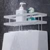 1Pcs Multifunctional Toilet Storage Rack Single Layer Bathroom Shelf New Shampoo Tray