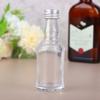 1 stk 50 ml hjemmeglass blyfri karaffel med deksel for brennevin Scotch liten vinflaske glass drikkeflaske bartilbehør