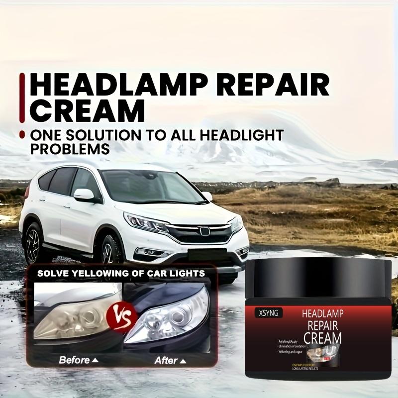 Headlight Refurbishment Kit, Headlight Polishing, Scratch Repair, Quickly Solve Problems Such As Headlight Aging, Yellowing, Blurring, Etc