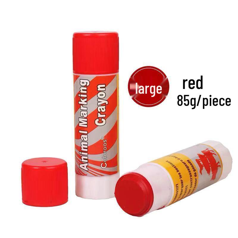 Livestock Identification Crayon for Pigs, Sheep, Cattle - Farm Animal Marker Pen for Husbandry Notes and Marking