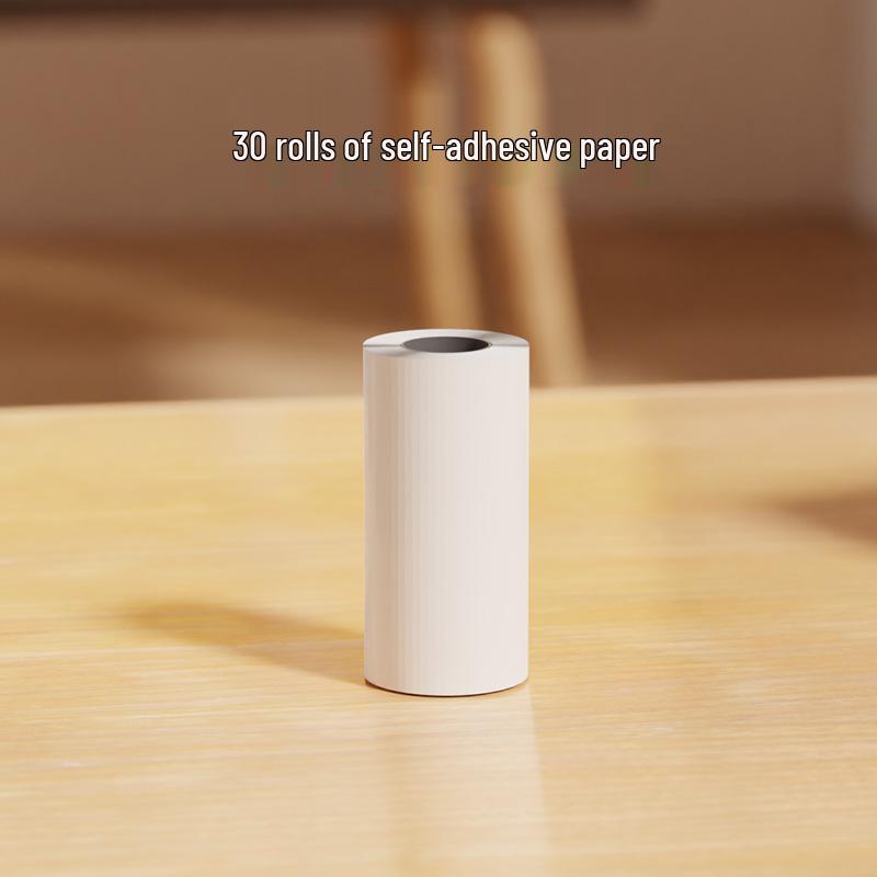 Compact Portable Thermal Printer for Labels & Photos - Mistake-Free Pocket Home Printer