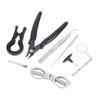 Mini Vape Tool Kit Bag Ceramic Tweezers Pliers Wire Vape Band Coil Jig Cotton Diy Multifunction Tool