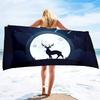 Summer Letter Printing Adult Oversized Quick Dry Beach Towel Women Sand Free Summer Beach Towel Men Microfiber Pool Towels