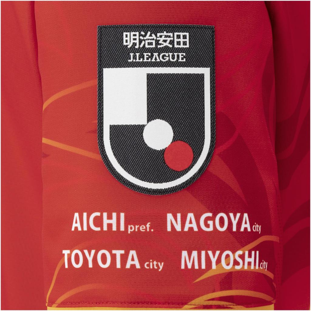 2025 J League Nagoya Grampus 1st Uniform Authentic Short Sleeve Soccer [Mizuno]
