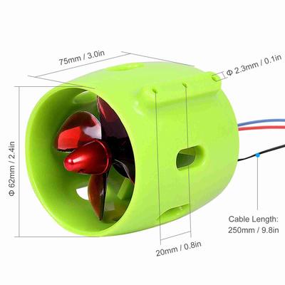 Boat Underwater Motor Electric Motors Boat Underwater Motor 4 Blade Propeller 1000KV Underwater Brushless Motor for RC Bait Boat