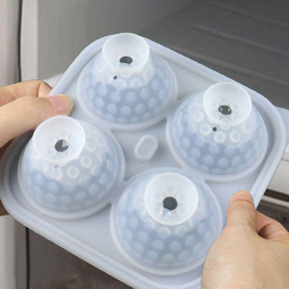 Trichterartiger Deckel Eiswürfelform Silikon Schokoladenform Barzubehör Golfball Eisform Sommer