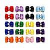 20Pcs/10pairs Small Dog Hair Bows with Rubber Bands and Rhinestone Puppy Hair Bows for Small Medium Girls Boys Doggy Cat Pets Hair Purple Pink Blue