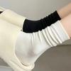 Confinement Socks Seamless Socks Spring and Autumn Thin, the Same Boneless Student Version Little White Socks Versatile