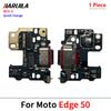 For Moto Edge 20 Lite Pro Edge 30 Fusion Neo USB Charging Port Charger Dock Connector Board Flex Cable With Mic Microphone