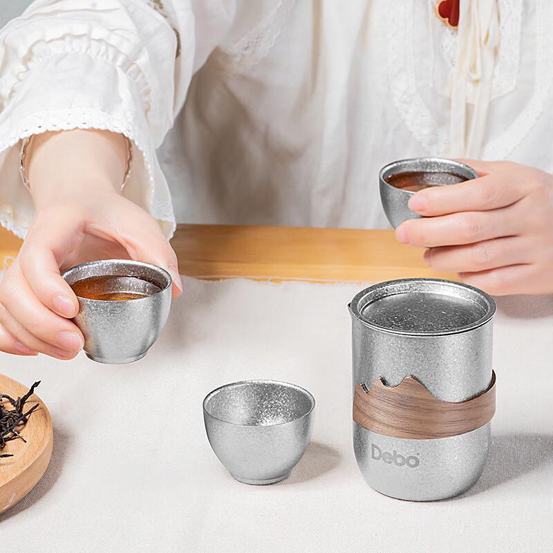 Debo A-Eagle Titanium Tea Infuser and Cup Set