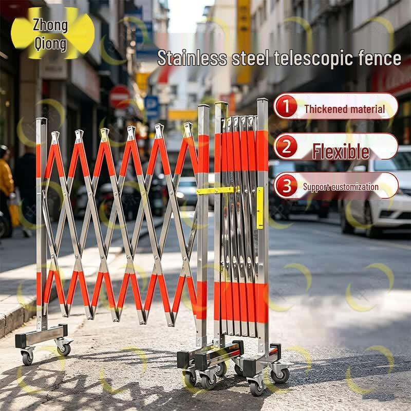 Stainless Steel Retractable Safety Barrier