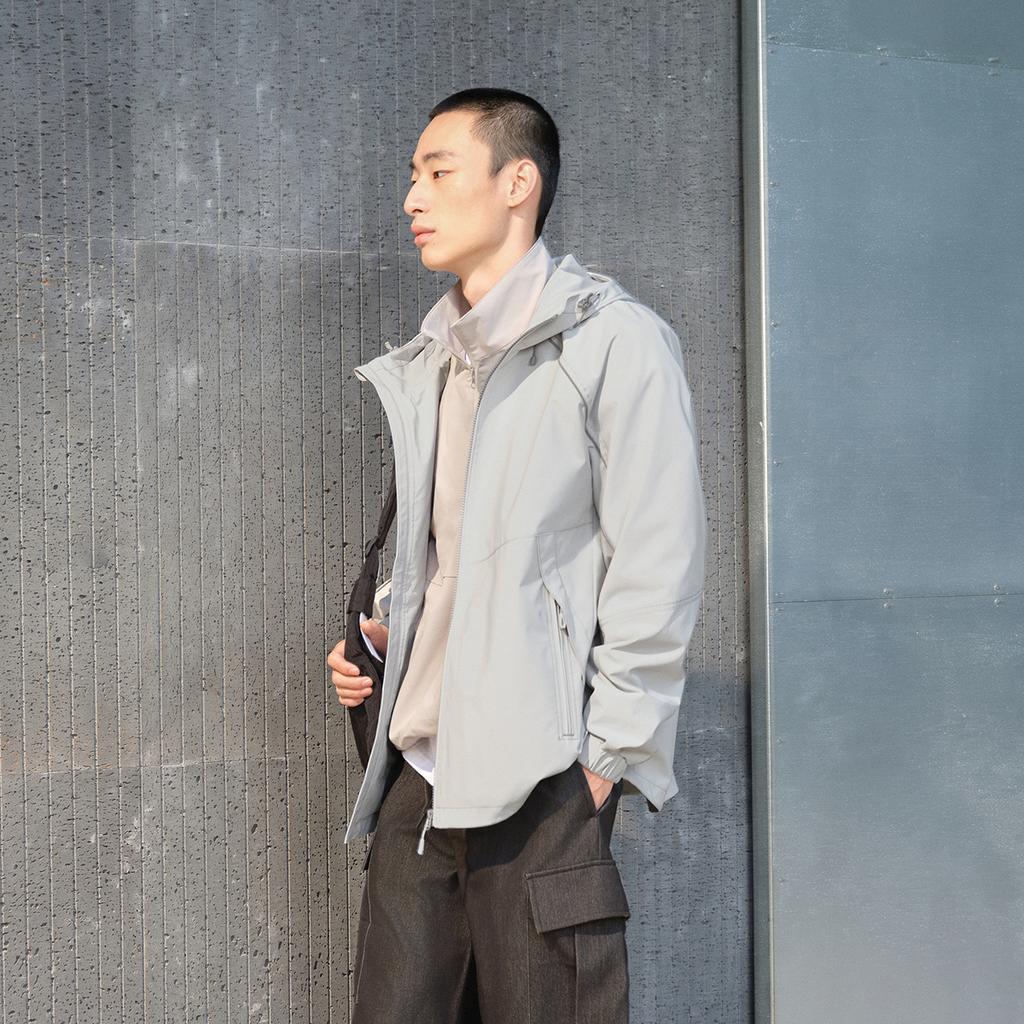 Semir Mall Same Style Men's Clothing Jackets Unisex Hooded Thin Straight Fit 101126108202