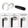 Multifunctional Adjustable Wrenches Large Opening 80mm Repair Tool for Bathroom Washbasin Tube Nut