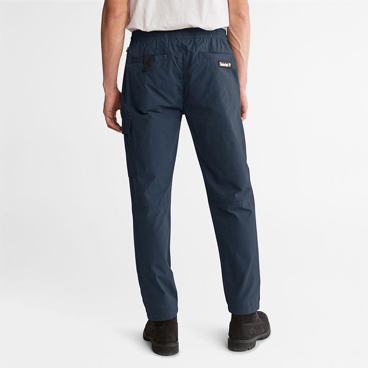 Timberland Multi-Pocket Woven Cargo Pants Men Pants Deep-Sapphire-Blue A27G3-433