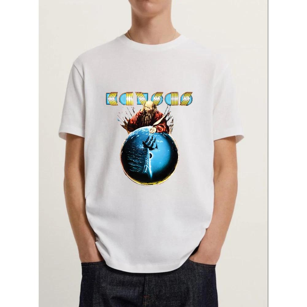 Kansas Rock Band Point Of Know Return Black Unisex Shirt S5XL S