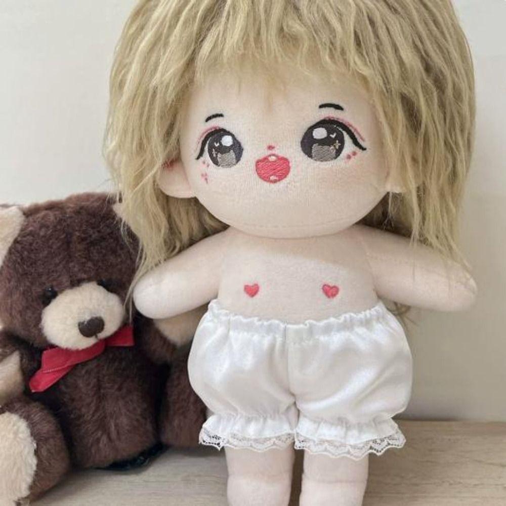 DIY Accessories Shiny Shorts Clothes Casual Wears Lace Leggings Pants  15/20cm Cotton Doll