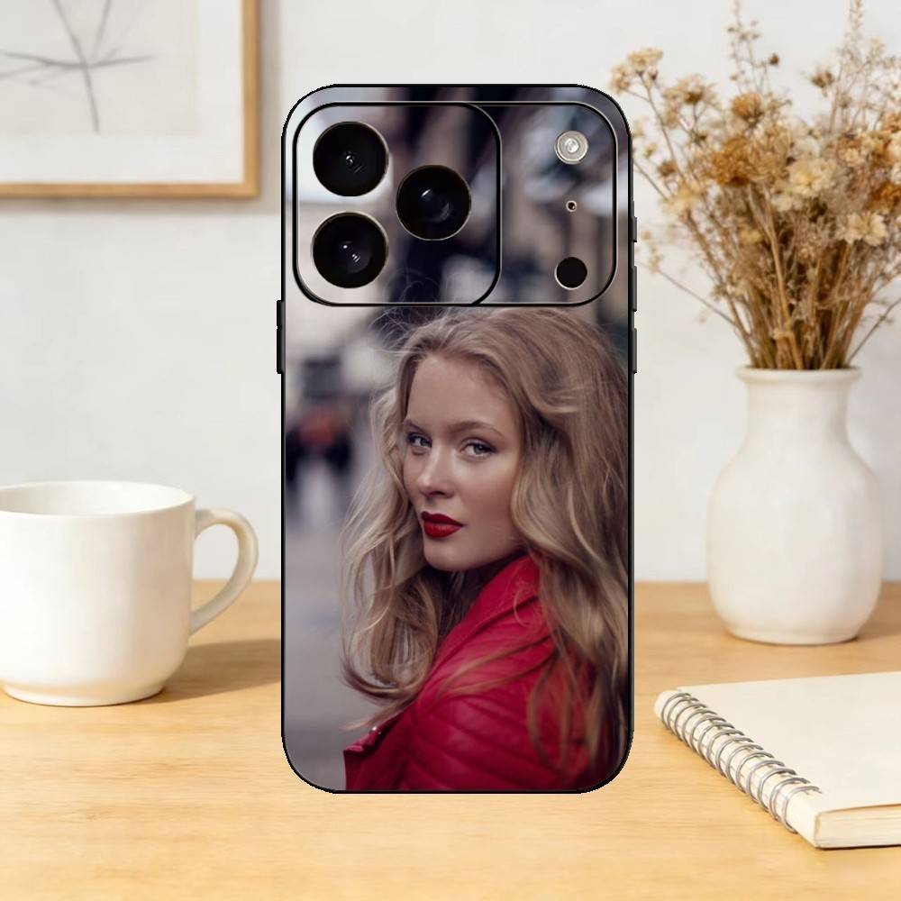 

Z-Zara Larsson Venus Чехол для телефона Силиконовый черный Мягкий Для IPhone 17,16,15,14,13,12,11,SE,Plus Pro Max iPhone16plus