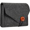 Portable Felt Electronics Accessories Organizer - Power Adapter & USB Cable Storage Case for Travel