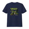 Bombardiro Crocodilo Italian Brainrot Character Minimalistic Logo Cotton T Shirt Top Unique Camo Plane Crocodile Design