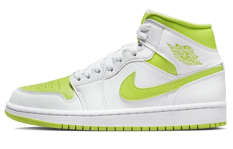 

Jordan 1 Mid White Lime Women s BQ6472-131 36