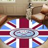 Ham-worthy United Football Club  Round mat Home Decor, Chair rug For livingroom,Bedroom, doormat home decor Birthday Gift Christmas Gifts