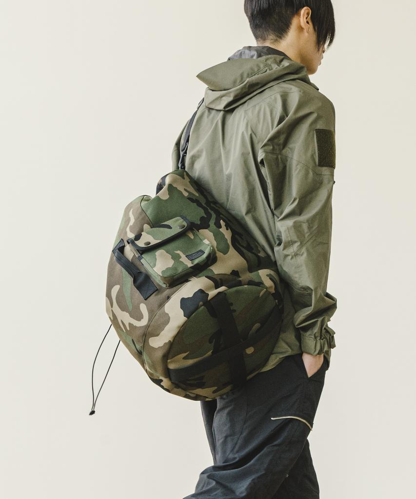 The Earth Cordura String Sling Bag - Woodland