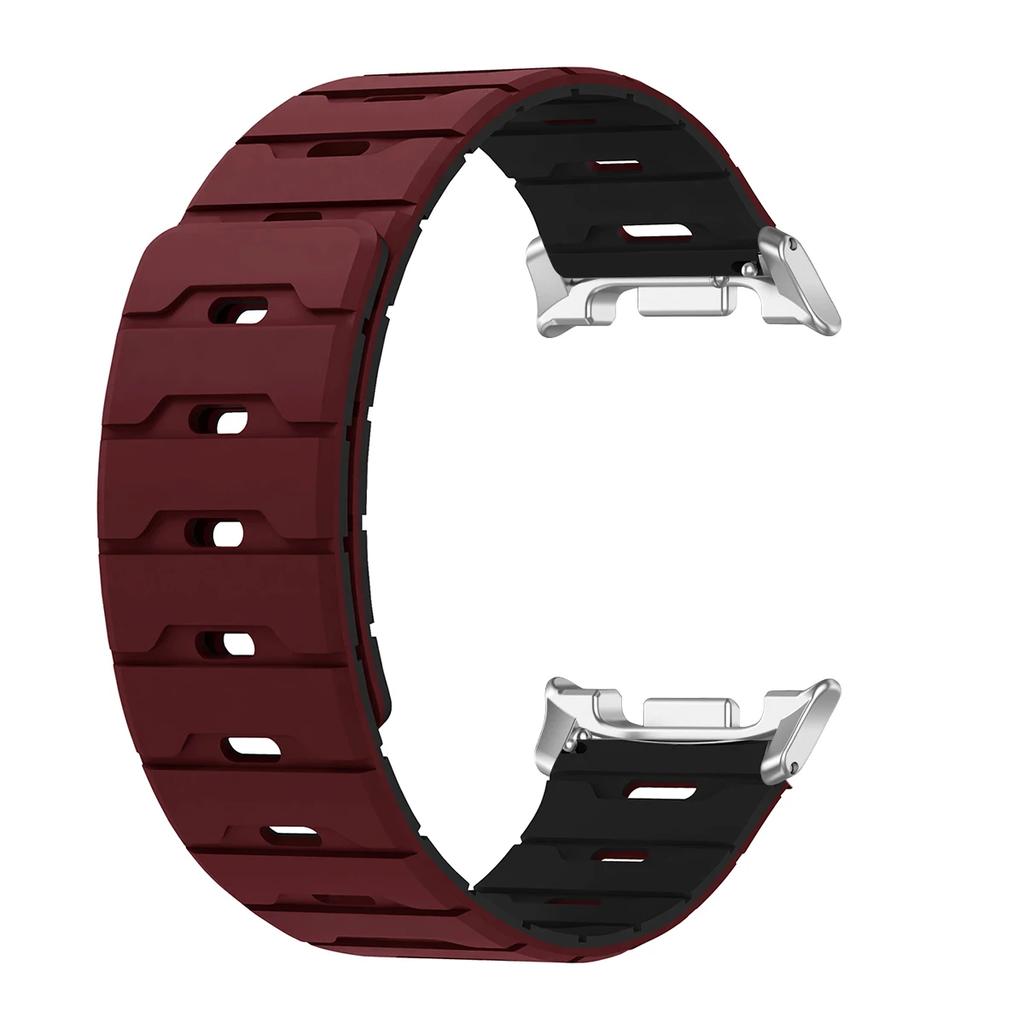Silicone Magnetic Strap for Samsung 8 40mm 44mm classic 46mm Sport Watchband Bracelet for Samsung Ultra 1 2 Smart Watch Band