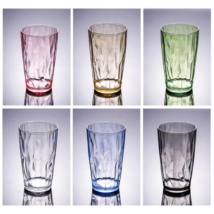 Shatterproof Wine Glasses Water Tumblers Reusable Fruit Juice Beer Champagne Cup