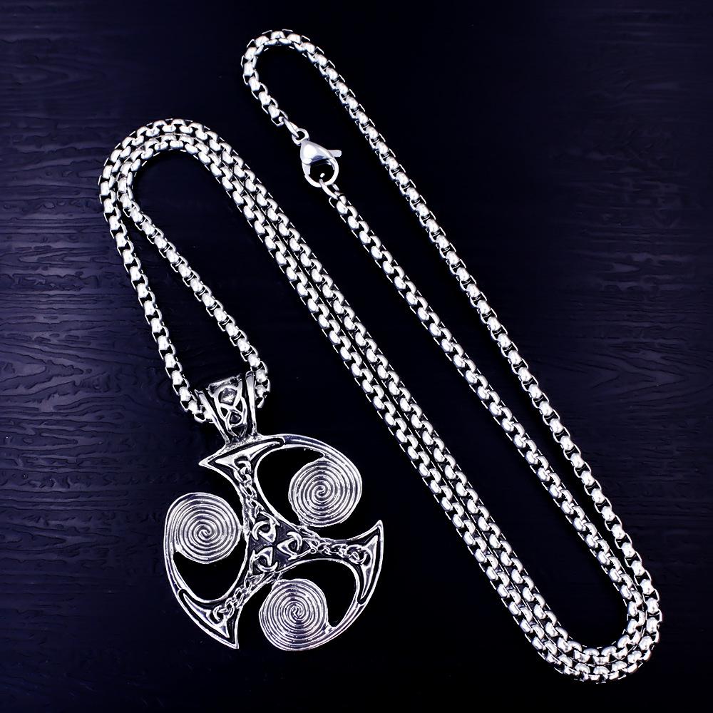 Boomerang Větrný mlýn Pánský nerezový náhrdelník - Šperky z titanové oceli, Nový horký design.