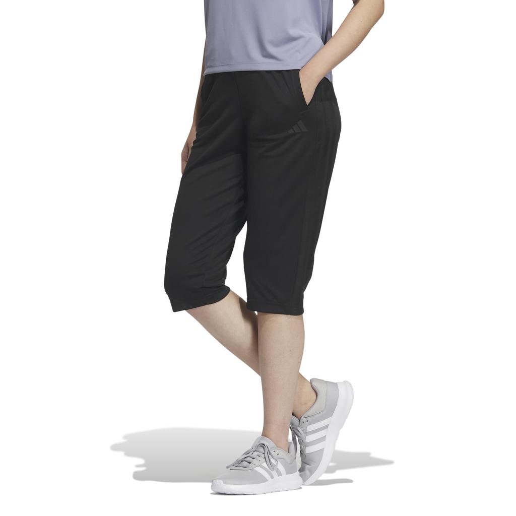 Adidas Tero Black KQD88 Women's 3/4 Sweatpants, (JP0024),