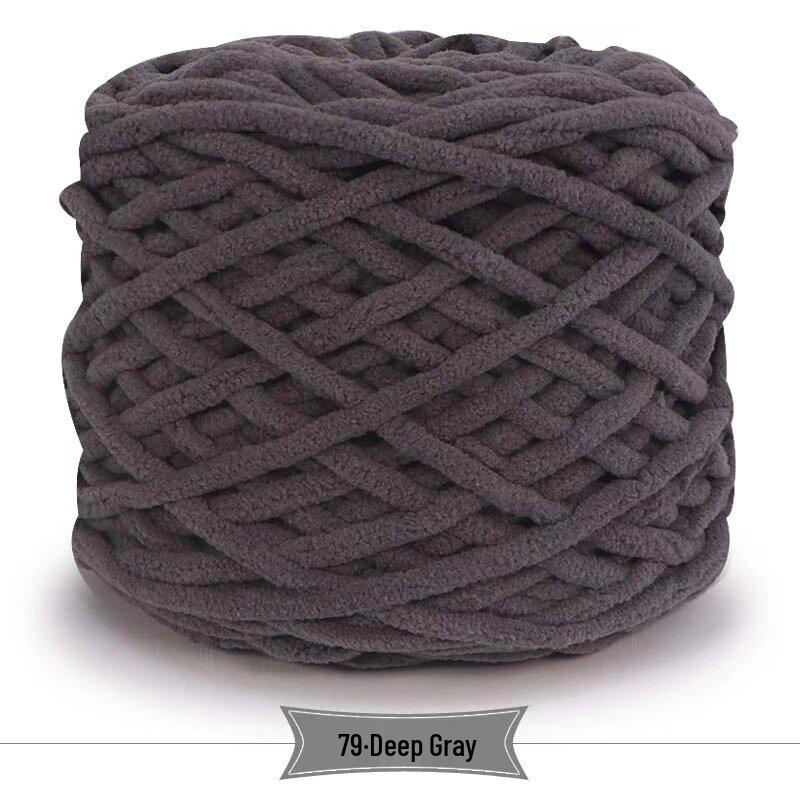 3.3 Große Eiswollknäuel für handgestrickte Häkelschuhe & zum Weben von Schals - Dicke Wolle für Damen & Herren