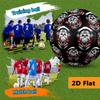 Custom Motorcycle Skull Design Soccer Ball Suitable for Both Training and Competition Very Elastic High Elasticity Wear-resistant and Slip-resistant
