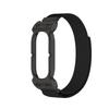 2 IN 1 Metal Protective Frame Case + Nylon Woven Watch Strap Adjustable Sport Replacement Wrist Bracelet Accessories For Google Fitbit Air