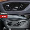 Dekorační rámeček krytu středové loketní opěrky Rámeček pro nastavení sedadla Voda Pro BYD Tang EV/DM 2022 2023 ABS Příslušenství pro styling auta