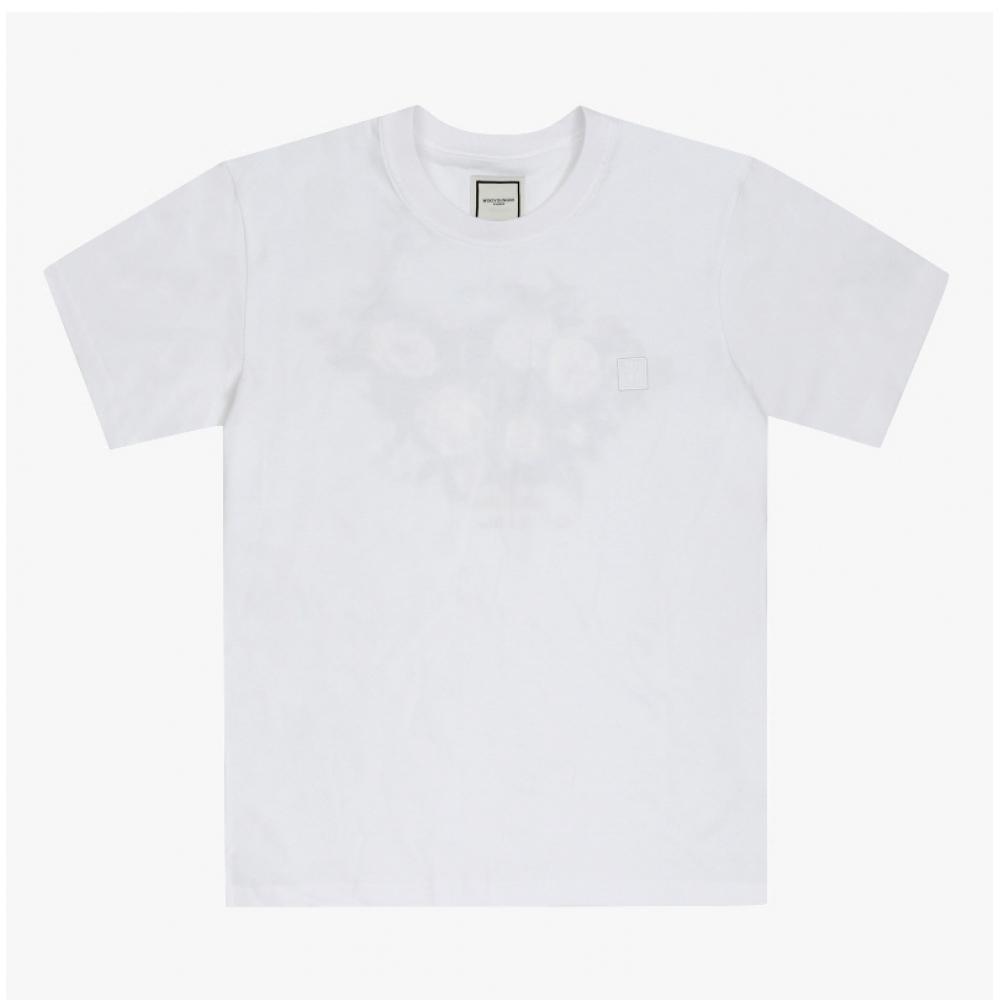 Wooyoungmi Men S Floral Back Logo Tee w253tS06