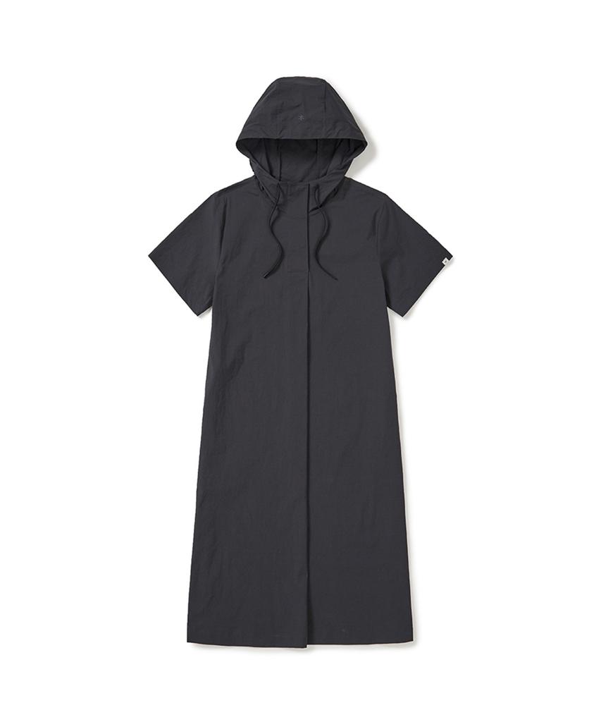 SNOWPEAK APPAREL Cooling Root Hooded Dress (S25Mwrop65) Charcoal