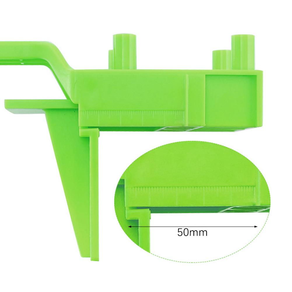 Handheld Drill Guide Pocket Hole Wood Dowelling Jig Kit Puncher Hole Locator ABS Plastic Vertical Pocket Hole Locator