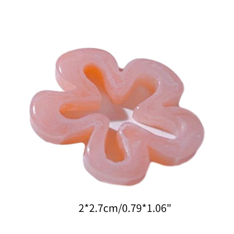Flower Connector Abstract Large Hollow Flowers Charms Pendant for DIY Hairpin Headwear Earrings Necklaces Jewelry Making