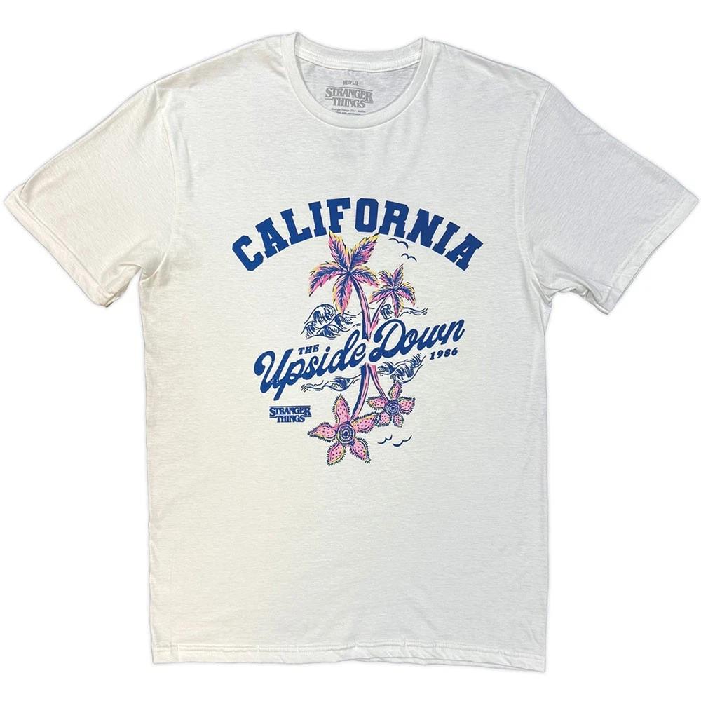 Stranger Things California Upside Down Official Tee T-Shirt Mens 3XL