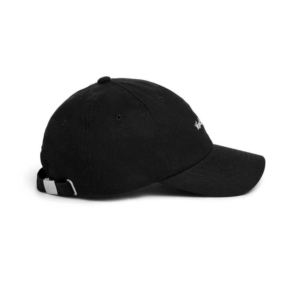 MARK GONZALES Signed Logo Basic Ball Cap - Black