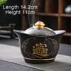 Coarse Ceramic Lotus Shape Incense Burner, Retro Indoor Aroma Rack Chinese Zen Tea, Living Room Decor, Home Fragrance Stove, 1Pc