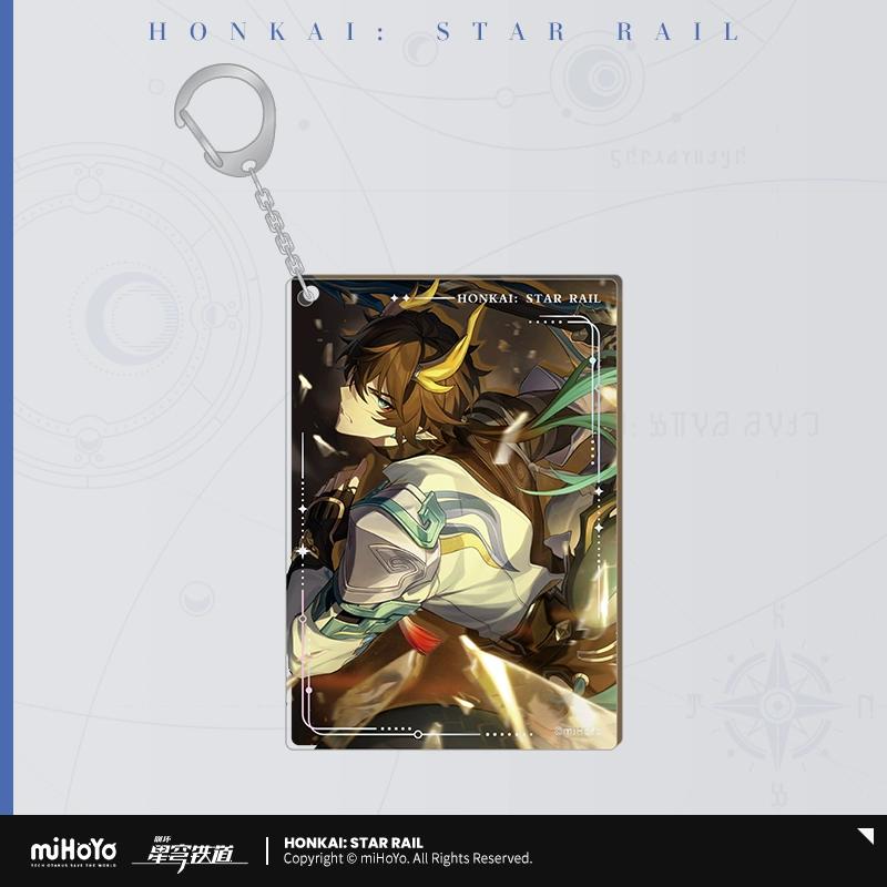 Sunsyea Honkai Star Rail Offizielles Merch miHoYo Original Authentische Lichtkegel-Serie Acryl-Schlüsselanhänger Sunday Dan Heng